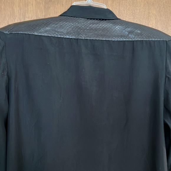 VTG Francesca by Damon for Starington Snake Skin Details Shirt size 12 - Picture 7 of 15